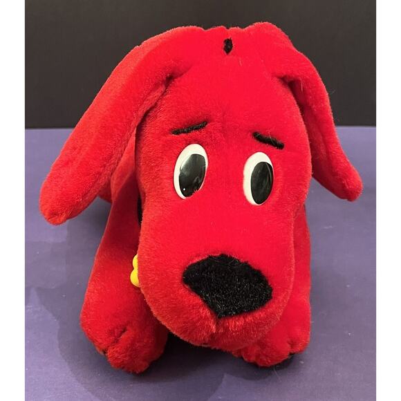 Clifford The Big Red Dog Plush Stuffed Toy (Scholastic 2000) Toy Island Mfg Co - Picture 1 of 6